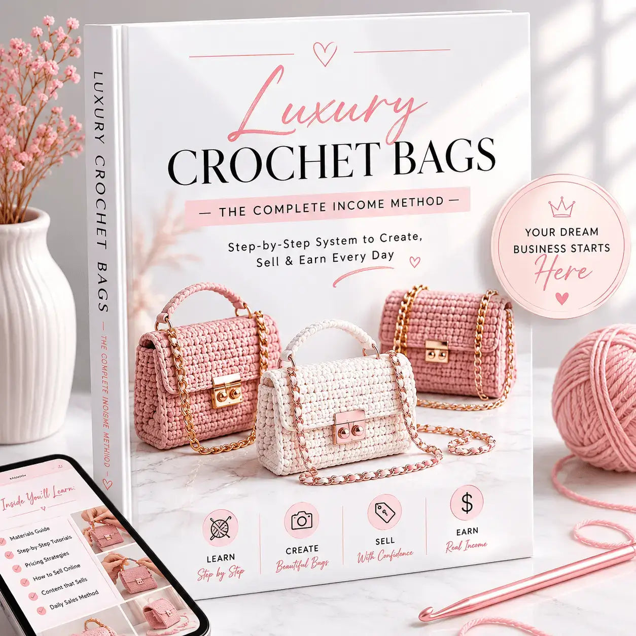Luxury Crochet Bags — The Complete Income Method