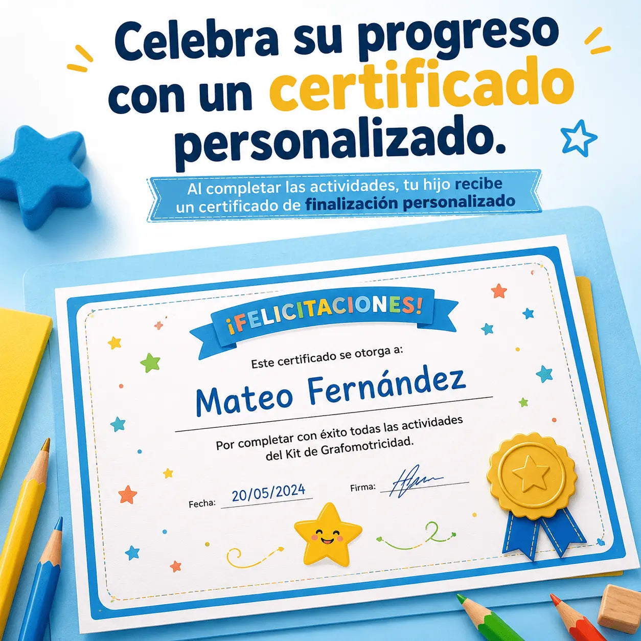 🔥 Mega Pack 9×1 de Grafomotricidad: más de 350 actividades para desarrollar la escritura mientras juega.