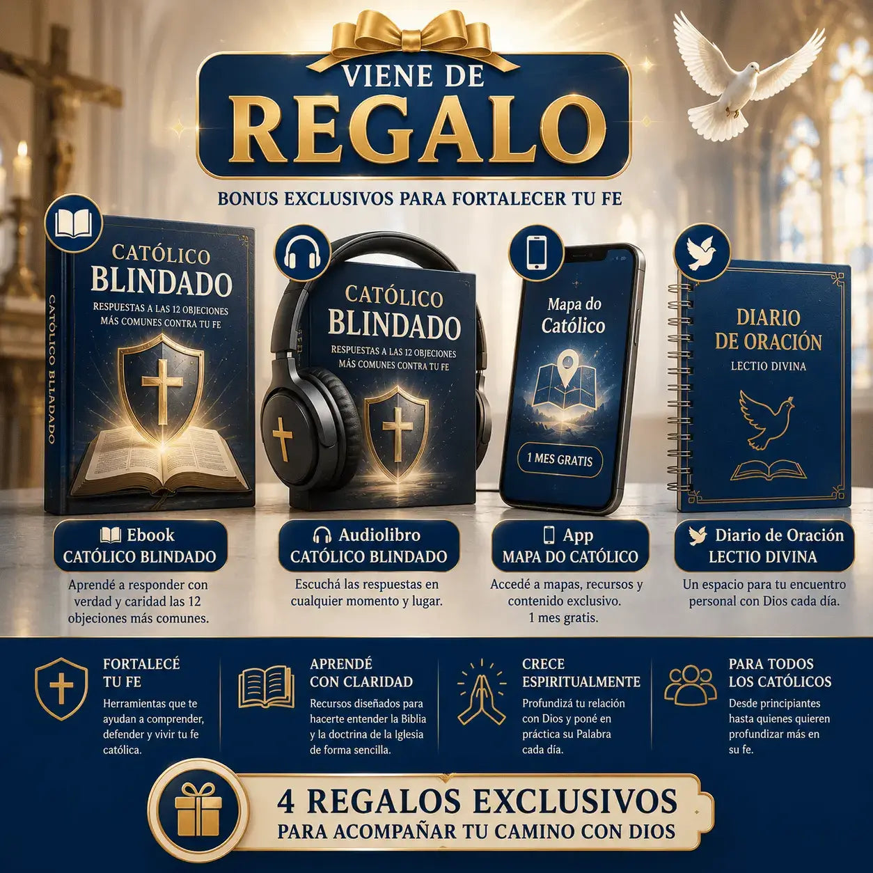 📖 El Mega Pack 3×1 que está ayudando a miles de católicos a comprender la Biblia y defender su fe.