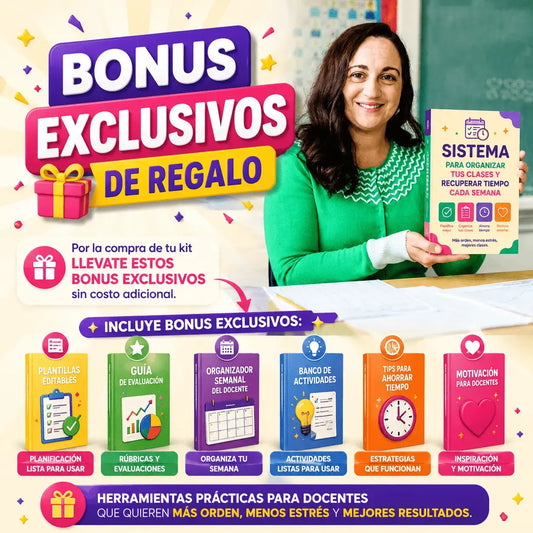 Método 12 Horas Libres™ Para Docentes El Sistema Paso a Paso Para Organizar Tus Clases y Recuperar Tiempo Cada Semana