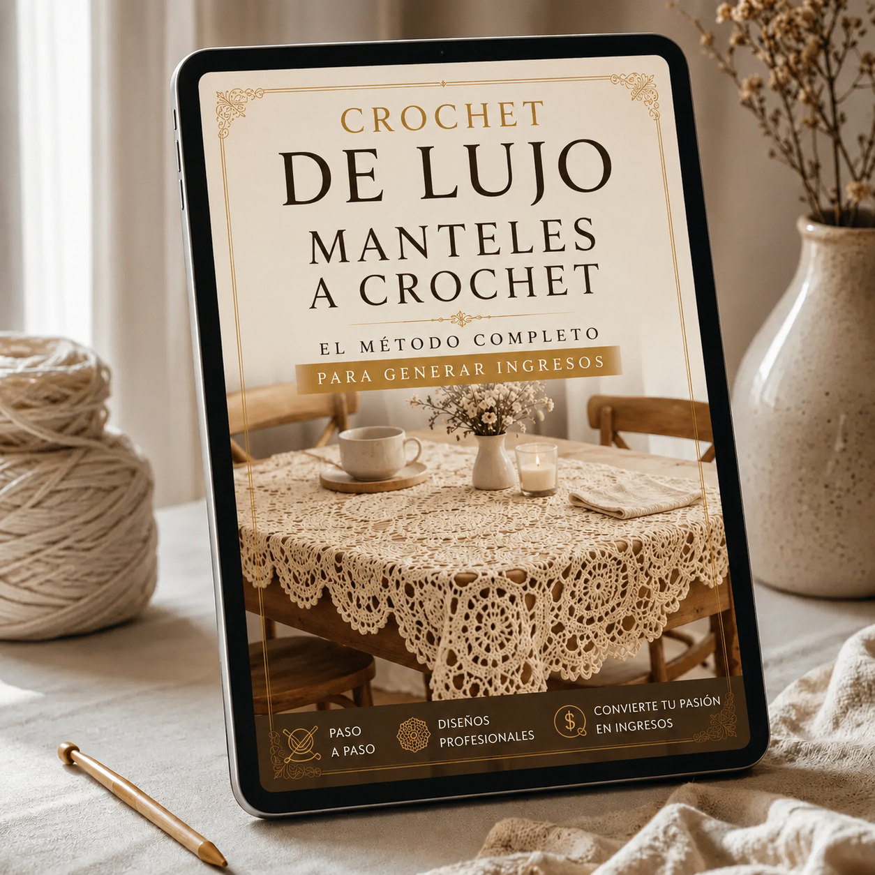 Manteles de Lujo en Crochet
