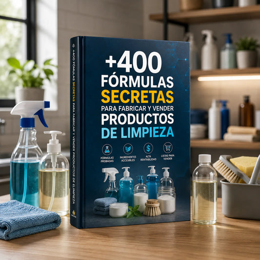 COPY IN SPANISH OF Entrepreneurship with cleaning products